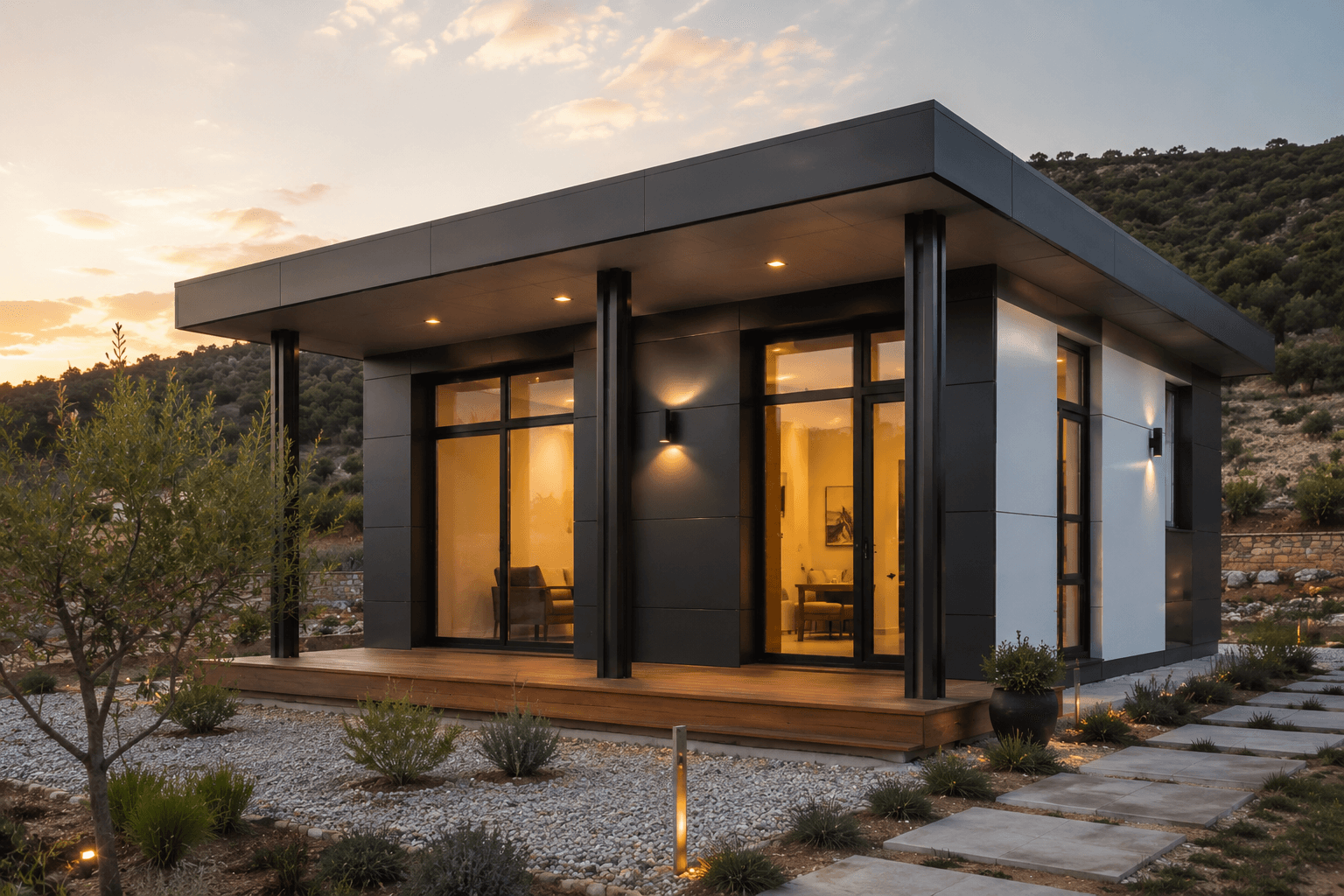 60 m² Çelik Ev