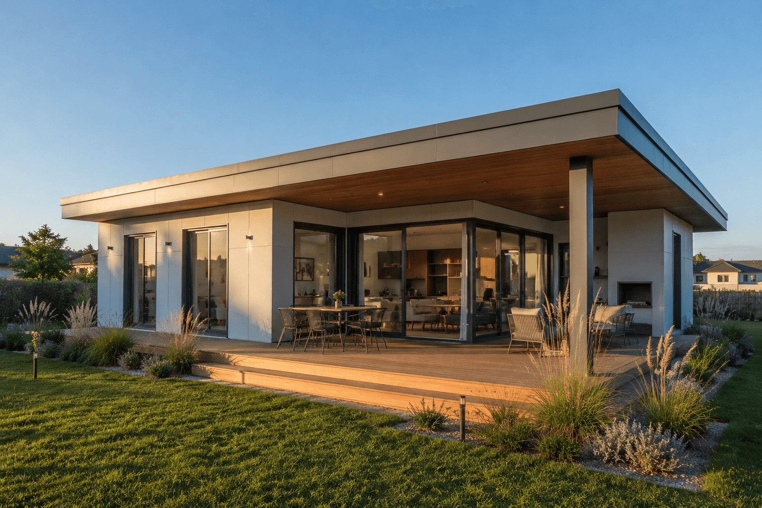 100 m² Prefabrik Ev