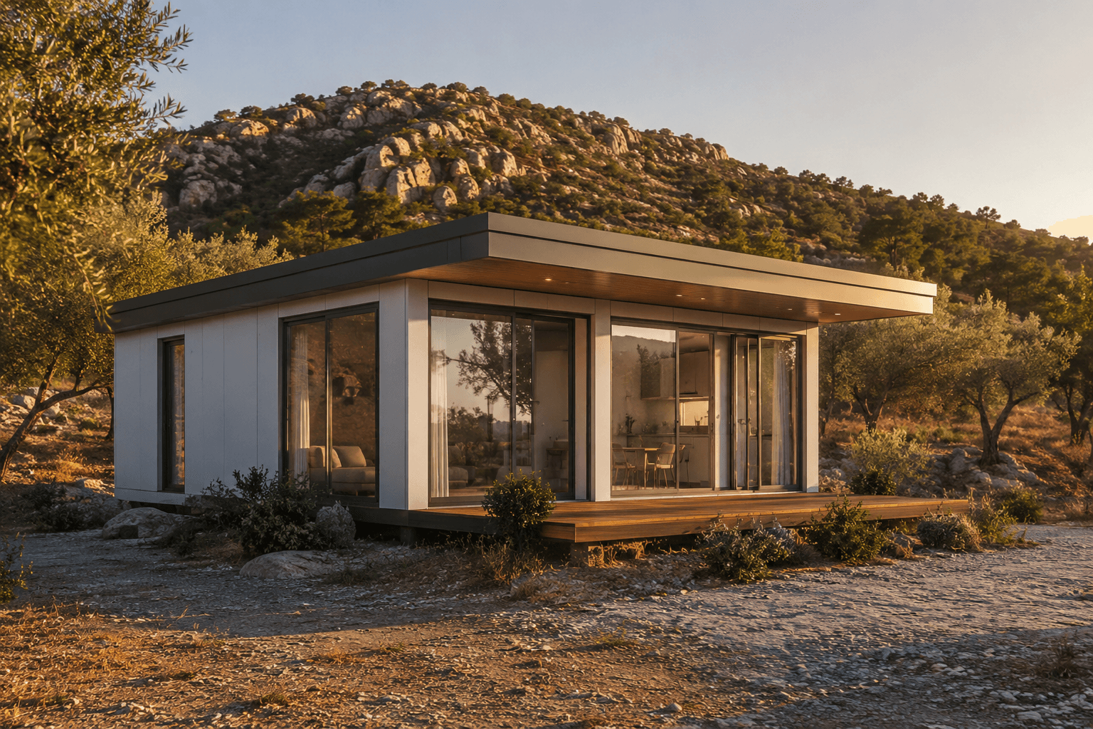 50 m² Prefabrik Ev